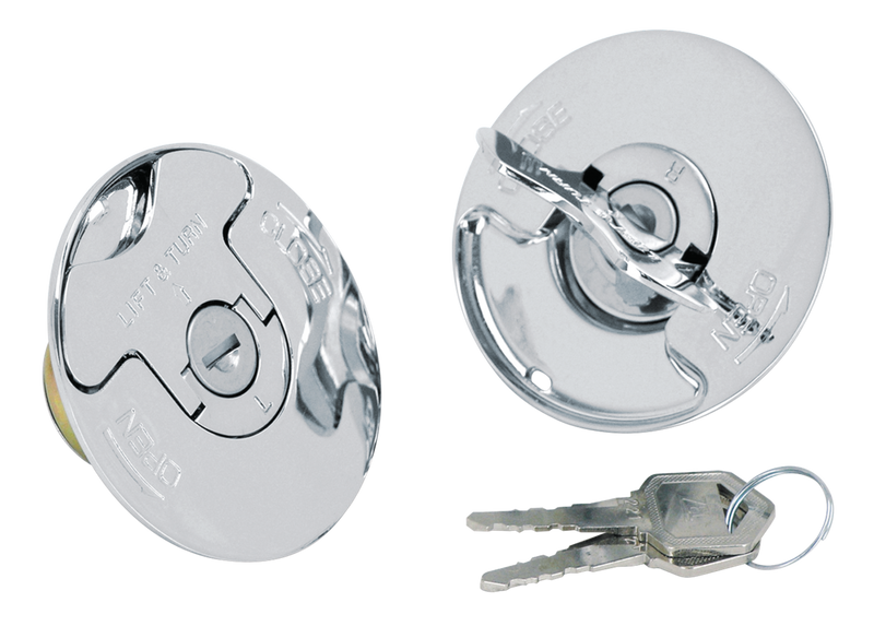 Midi Aero-Style Lockable Gas Cap Set