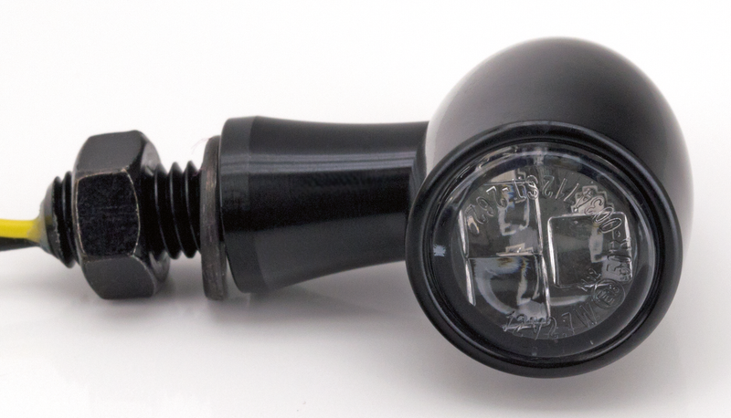 Black Paradox Amber Led Indicators Clear