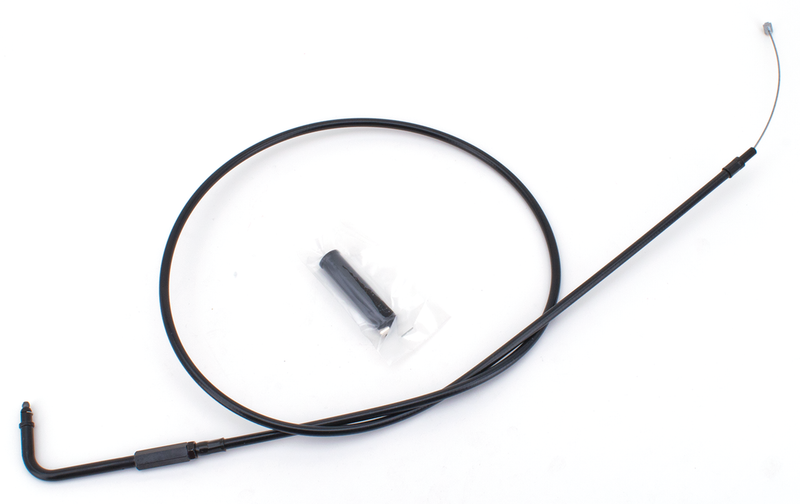 All Black FLH96 45 Inch 90 Degree Throttle Cable