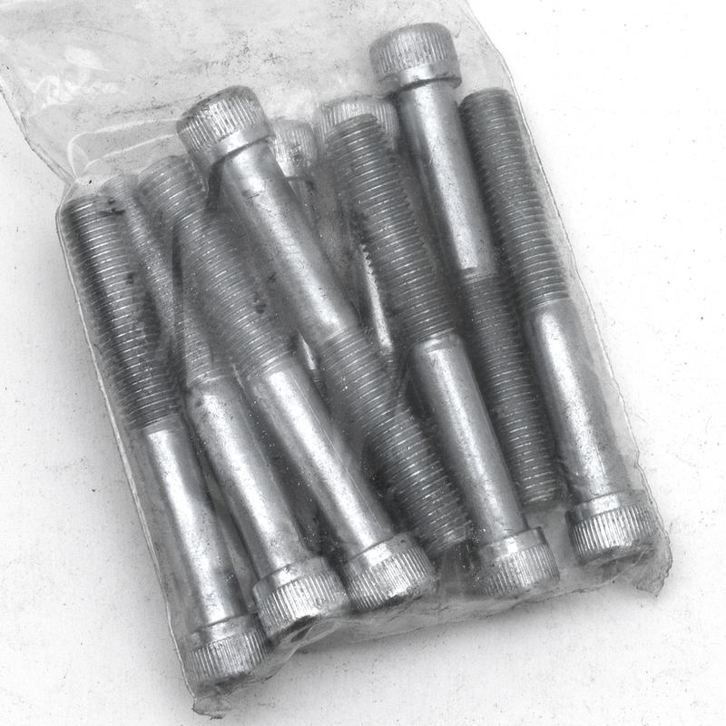 10Pck Allen Bolt 5/16-24X2-1/4 Inch Unf Zin