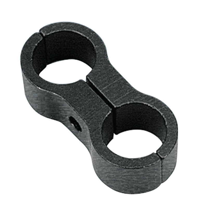 Oil/Fuel Line Clamp Black Anodize