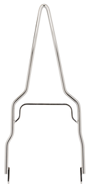 V-Twin Sissy Bars For Rigid Frames Chr Rigid Sissybar 31 Inch High 8-9 Inch Flat Fn