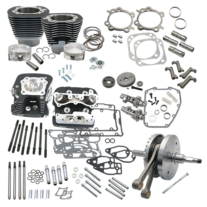 124Hsu Kit Tc96B07-13 W/Heads Black