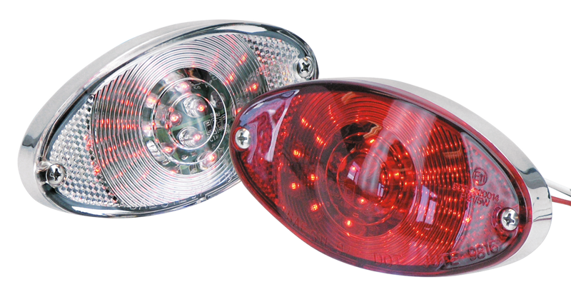 Super Thin Led E-Approved Red Lens Tailight