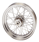 1984-1999 Style 5.50X16 Rear Wheel Chrome Wheel 16X5.50 St.Hub Inox Spokes