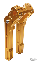 Adjustable 10 Inch Riser Set Gold