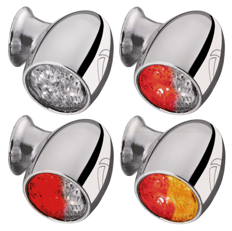 Atto Dual Function Chrome W/ Clear Glass