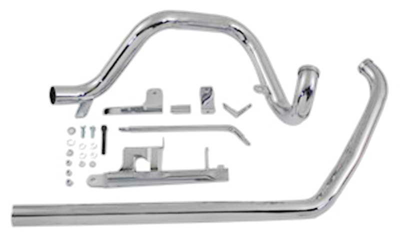 True Dual Headers For Softail Truedual Headers Chrome For Softail 00-06 For Softail 00-06