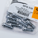12-Point Screw 3/8-24x1 Inch UNF - Pack Of 10
