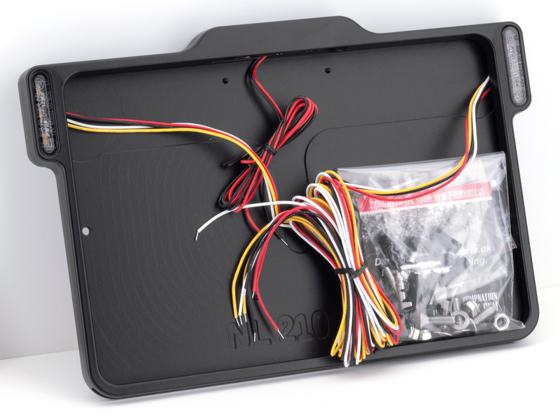 3-1 License Frame Nl Matt Black