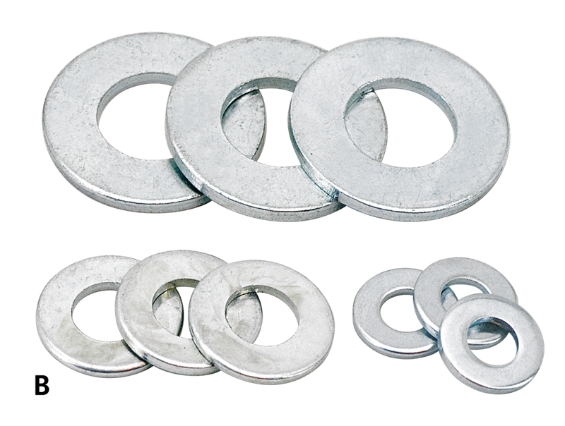 Zinc Washer 1/2 Inch - Pack Of 50