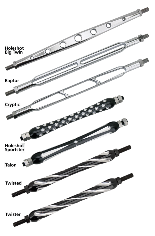 Hole-Shot Shift Linkage Chrome