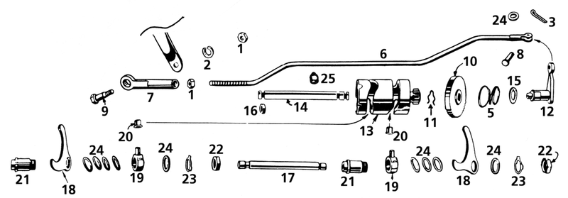 Shifter Rod End 45Ci51-Up Bt73-Up