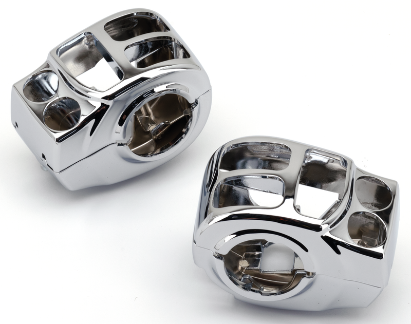 Chrome Switch Housing Kit FLH/T14-Up