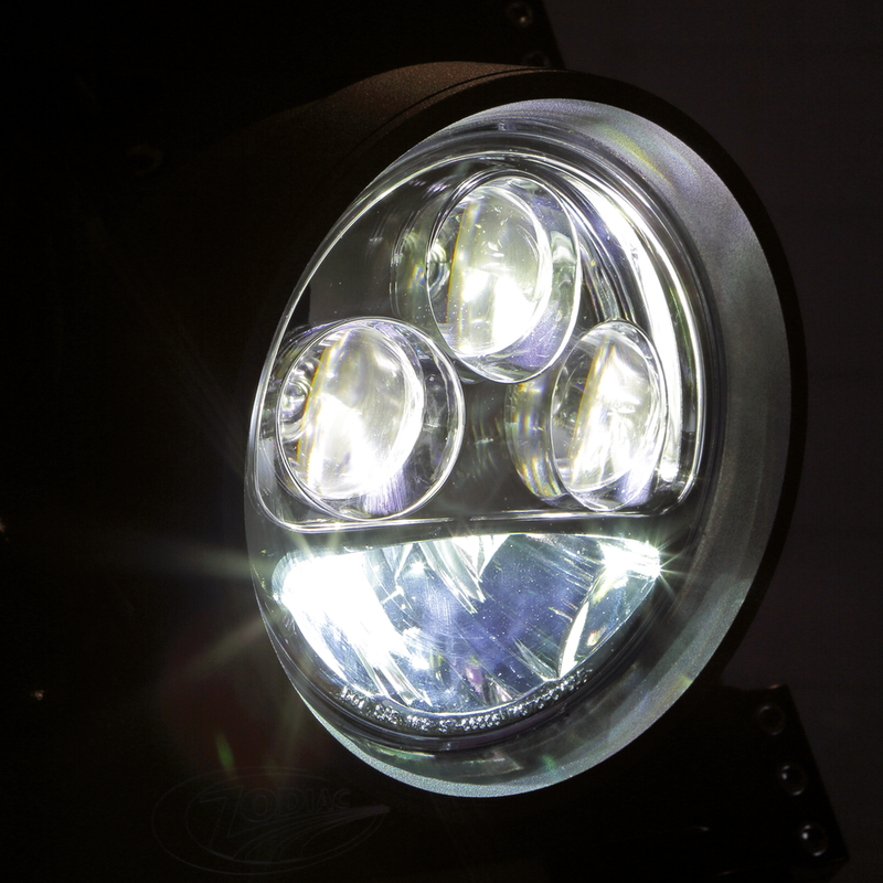 Intense Led 5.75 Inch Headlight Black