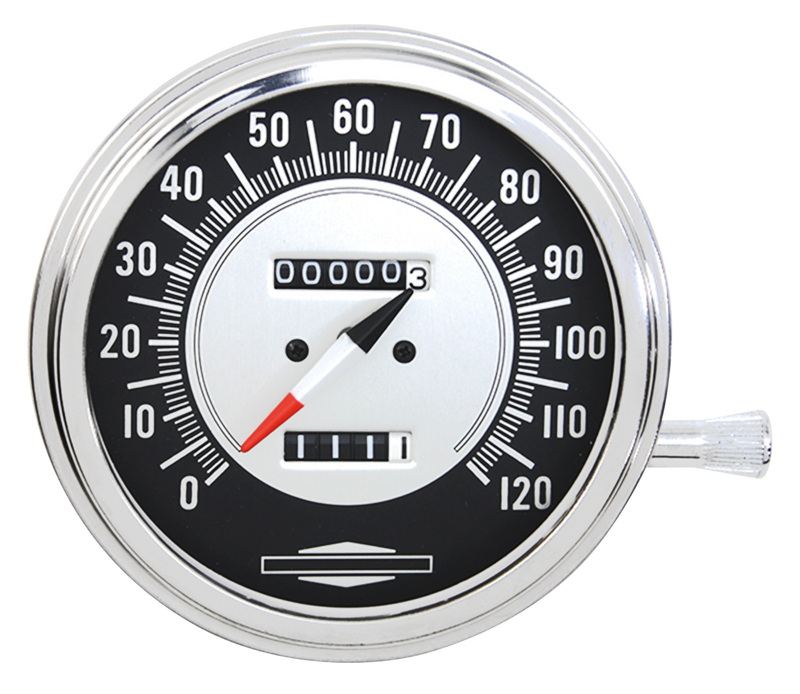 Miles-Per-Hour Speedo For 1962-1983 Big Twin Speedo Mph 1:1 Ratio Fl62-80 Fx71-83