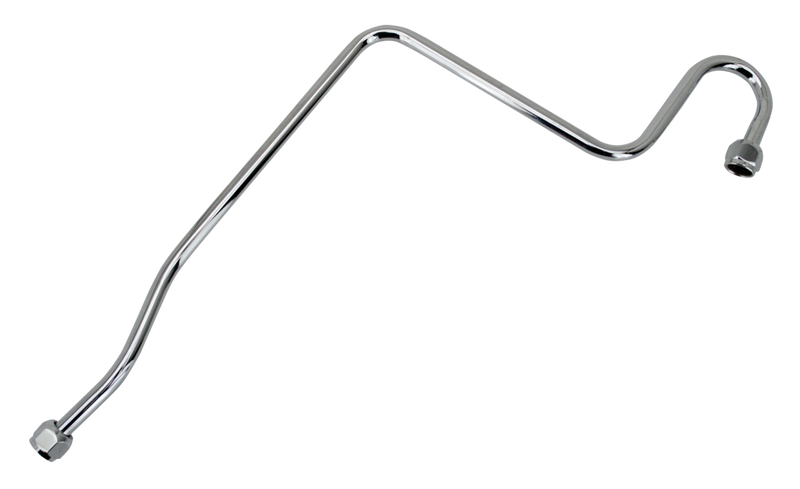 Oil Lines For Early Big Twin Chrome Oil Feed Line Bt58-64