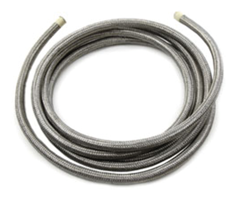 Braided Oil And Fuel Hose Braided Inox Covered Hose 5/16 InchX762Cm