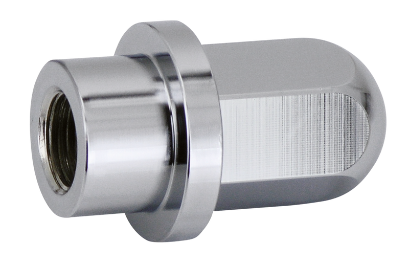 Chrome Wheel Axle Nut For Side Mount Plate