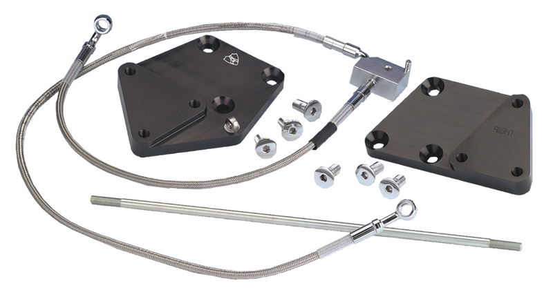 3 Inch Forward Control Re-Locators For Softail 3 Inch Fwd Ctrl Ext. Kit Fxst00-06