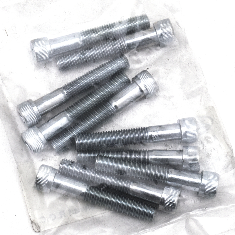 Allen Bolt 1/4-28X1-1/2 Inch Zinc - Pack Of 10