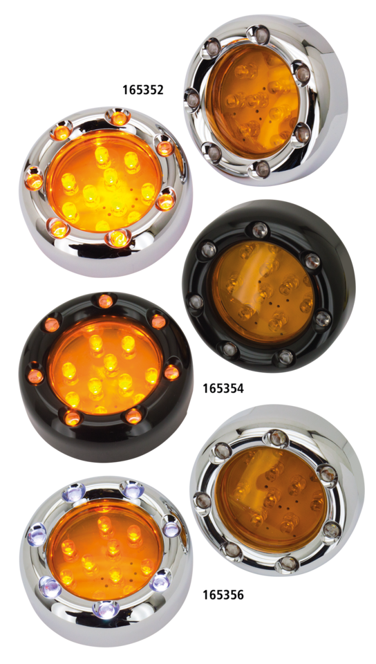 Chr Duo Led Amber Lens Deuce Light