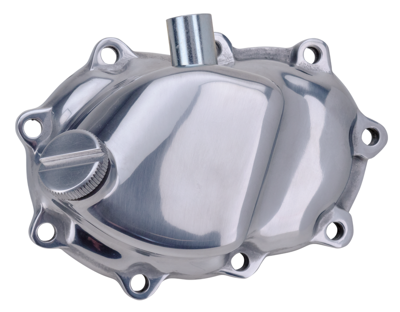 V-Twin Transmission Cover For 4-Speed With Electric Start Polish Transmission End Cover Electric S