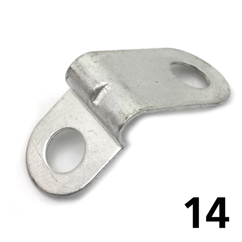 White Plated Timer Cable Clamp BT36-48