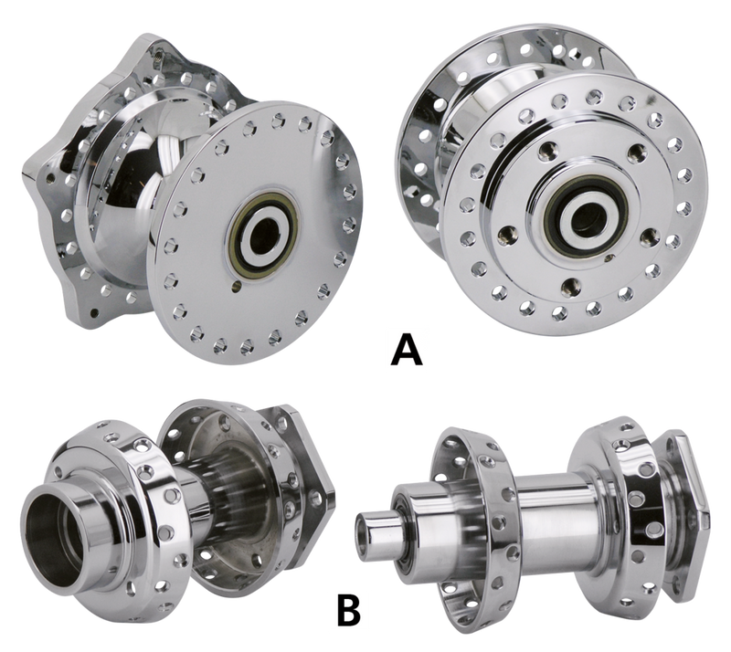 23 Inch Inox Spokes/ 40-04 DC Rim/ Spool Hub