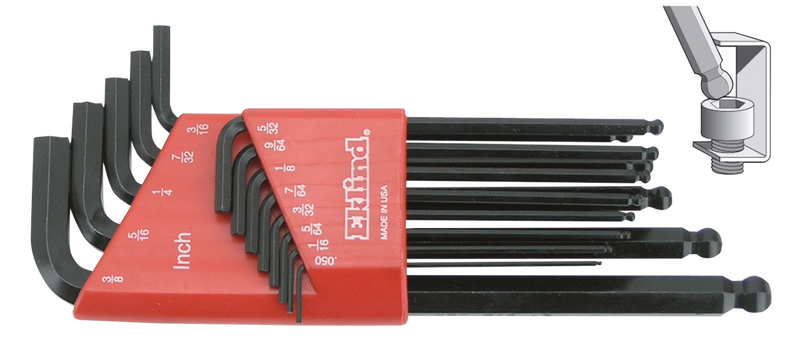 13 Piece Ball Hex L Key Set