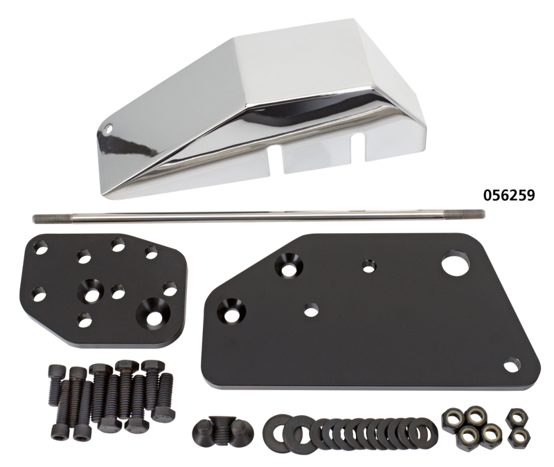 Polish 2 Inch Floorboard Extended Kit Softail