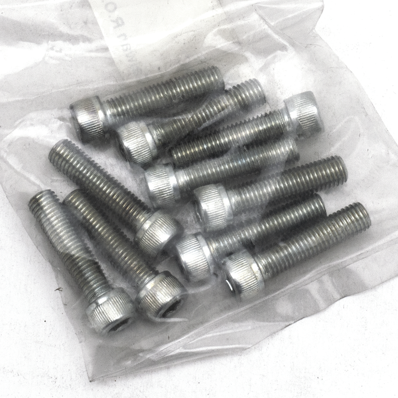 Allen Bolt 1/4-28X1 Inch Zinc - Pack Of 10