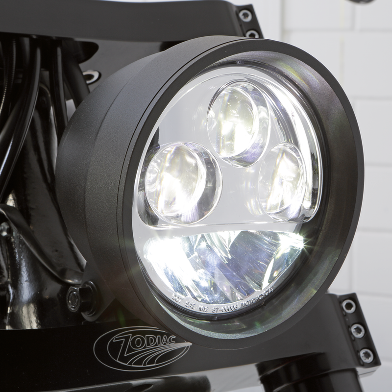 Intense Led 5.75 Inch Headlight Black