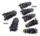 Oil Line Retainers For Twin Cam Softail Hose Retainer Oil Line For Softail 00-17 Set/2