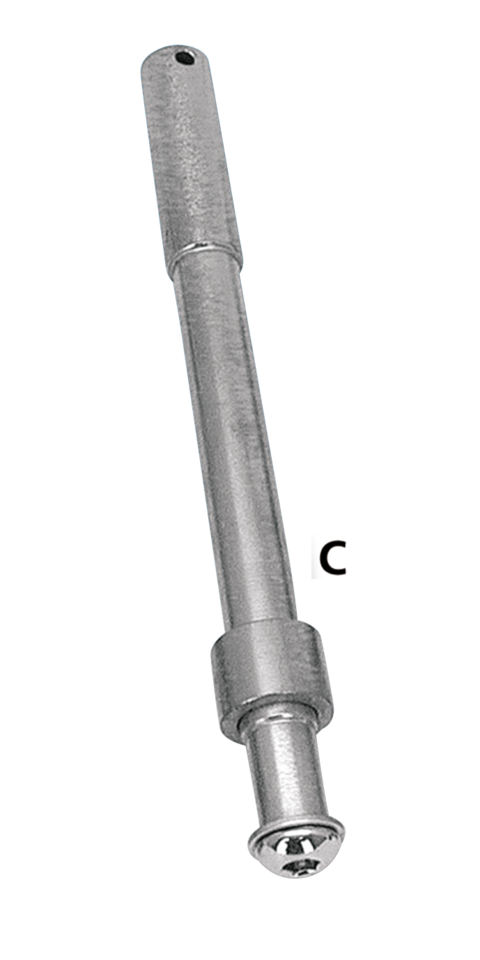 Axle For 39Mm Fork And 220Mm Triple Tree