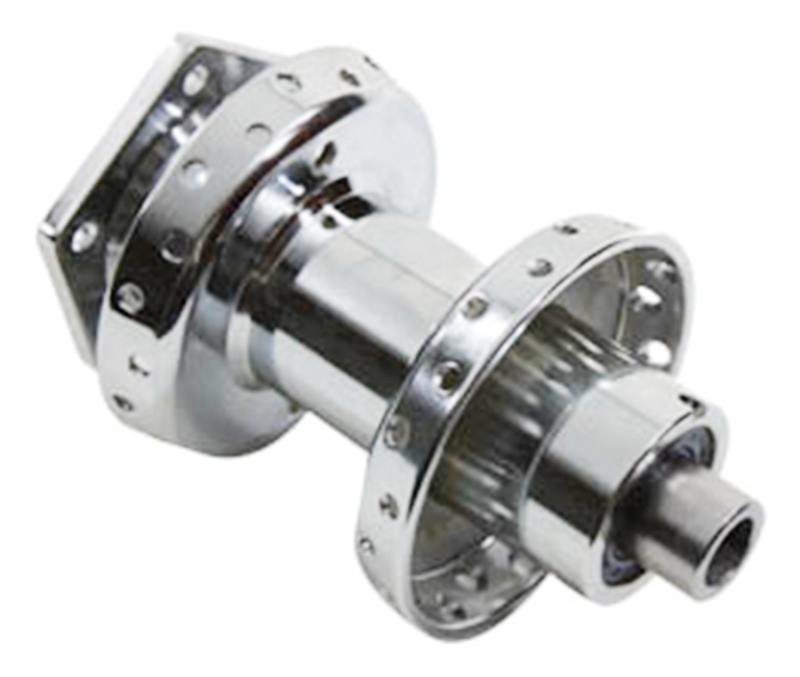 Front And Rear Wheel Hubs Chrome For Softail s88-96