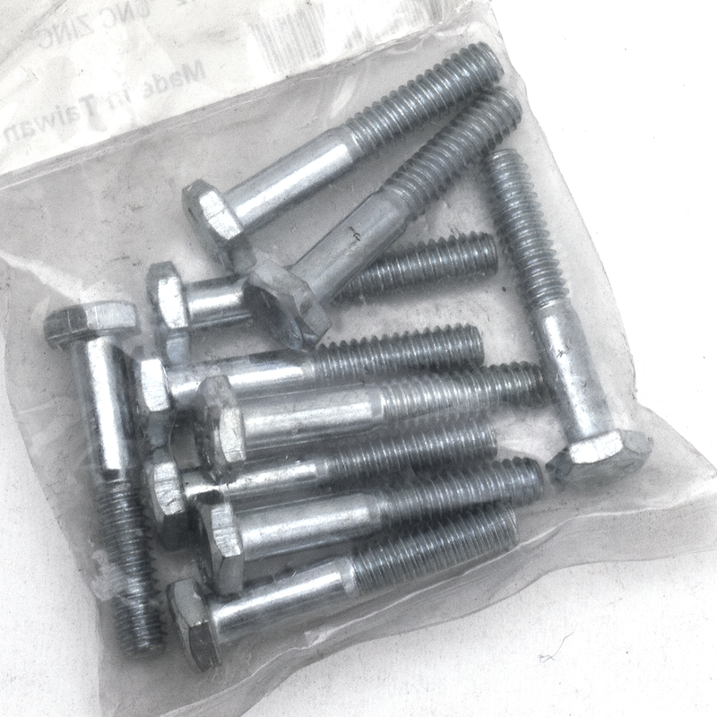 Hex Bolt 1/4-20X1-1/2 Inch Zinc - Pack Of 10