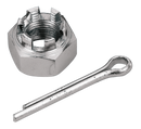 5/8-18 Castle Nut Rear Axle 8 Chrome