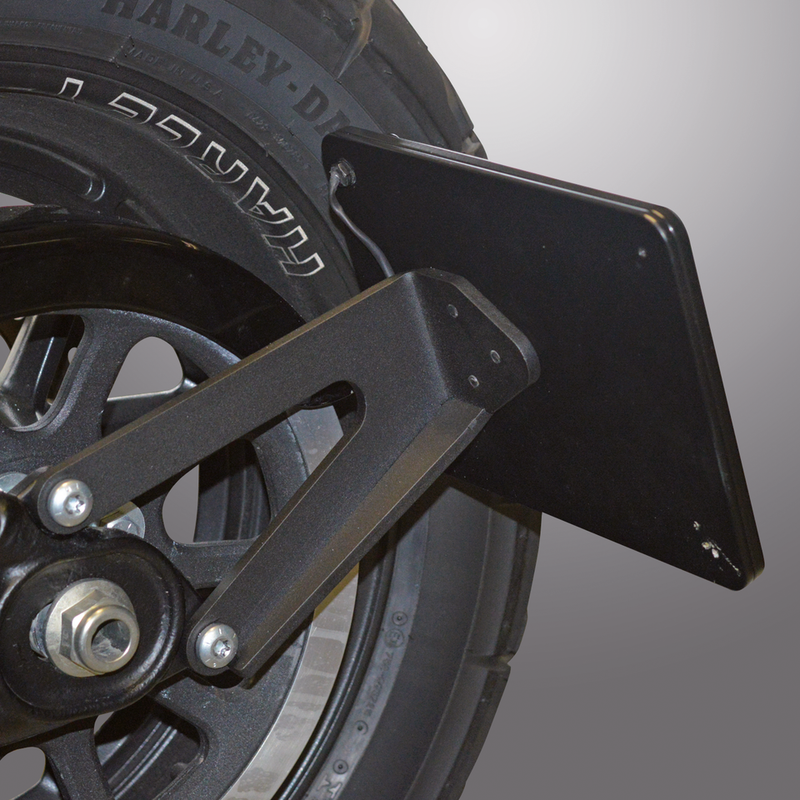 License Plate Bracket FXFB18 Black