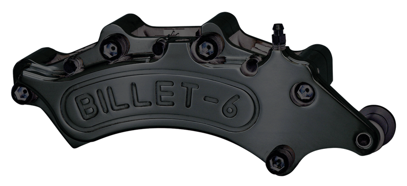 6 Caliper FLH 76-83 Black