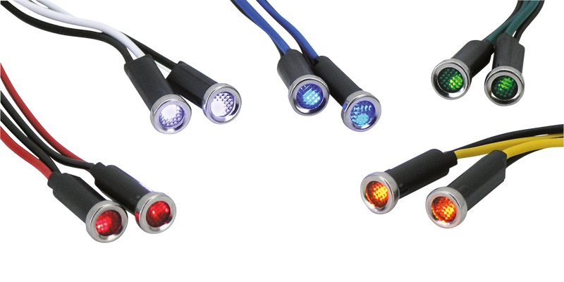 Led Indicator Light Clear Lens Stain