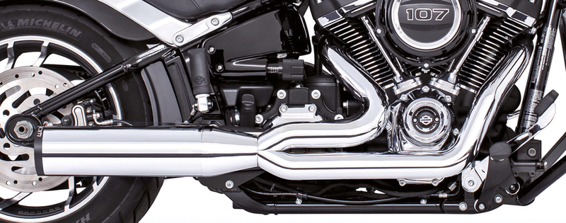 2-1 Union ST18-up Chrome/Black Straight