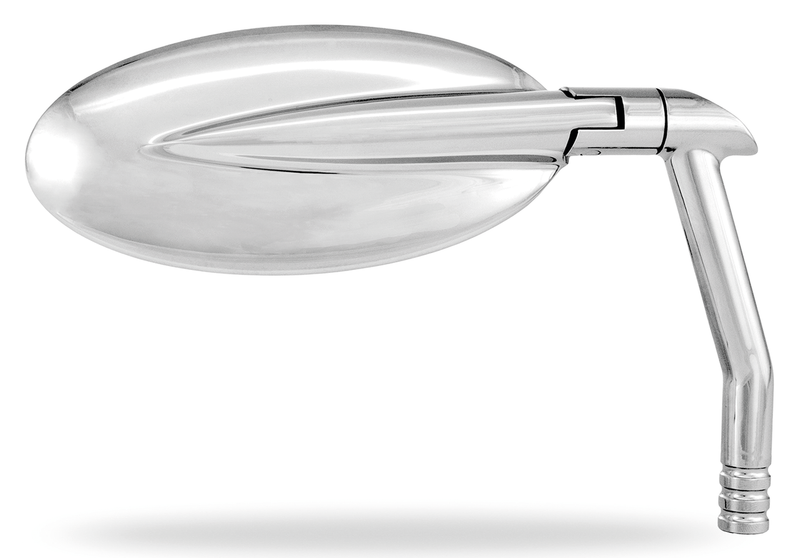 Vision Oval Mirror Chrome