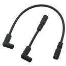 8.0 S/S Black Plugwires Fits Softail00-17