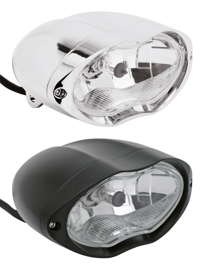 Sunray Headlight Dot 12V 55/6 Chrome