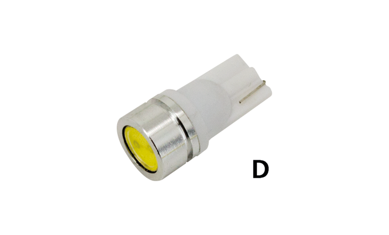 Synapse 2Led White Wedge Style Bulb