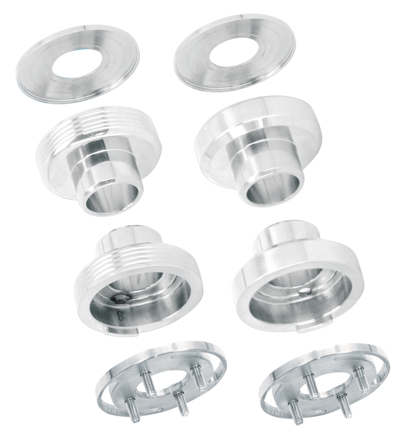 Hidden Steer Stop Plate With Screws(