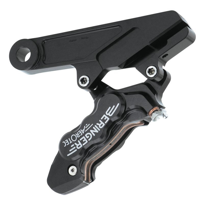 6-Piston Rearbrake Softail 1984-99 Black
