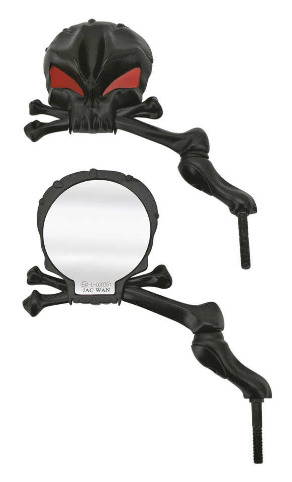 Skull Mania Mirrorset Chrome