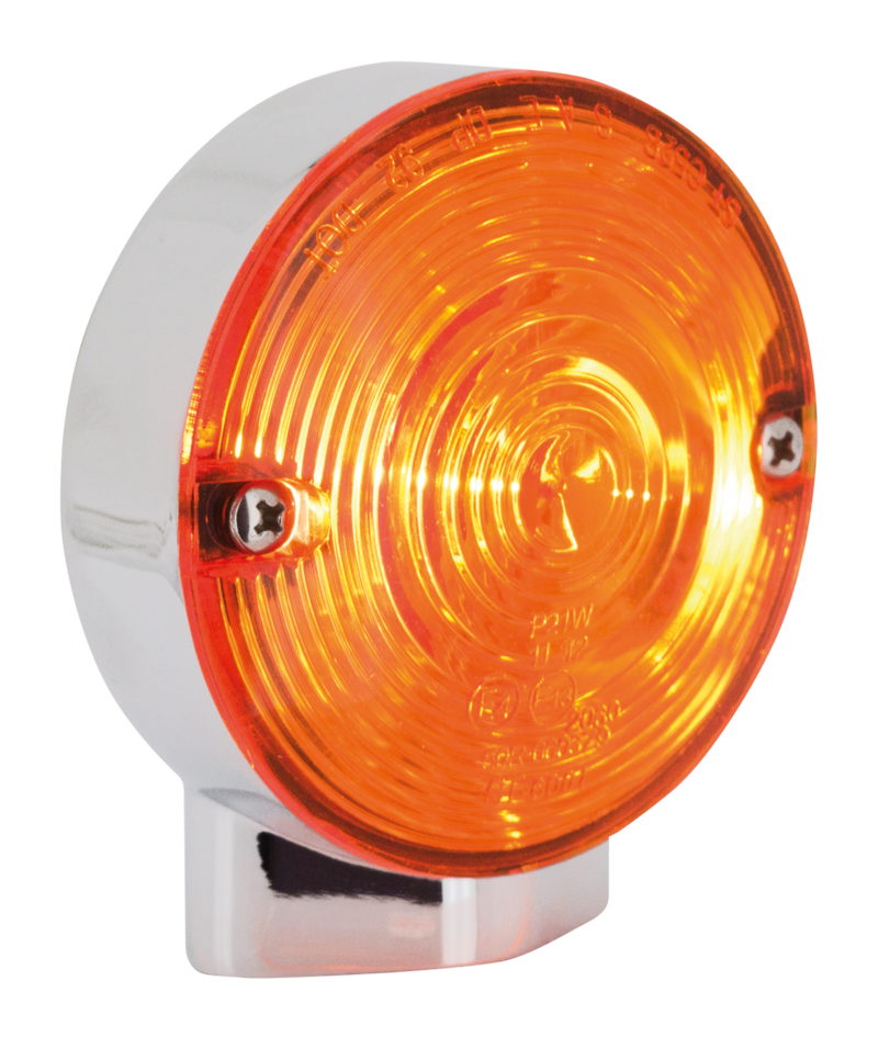 Turn Signal Amber FLH/T86-Up Single